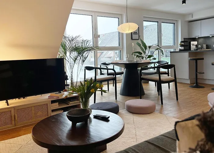 Appartamento Neues Modernes Dachgeschossloft Naehe Zentrum Uni Messe *