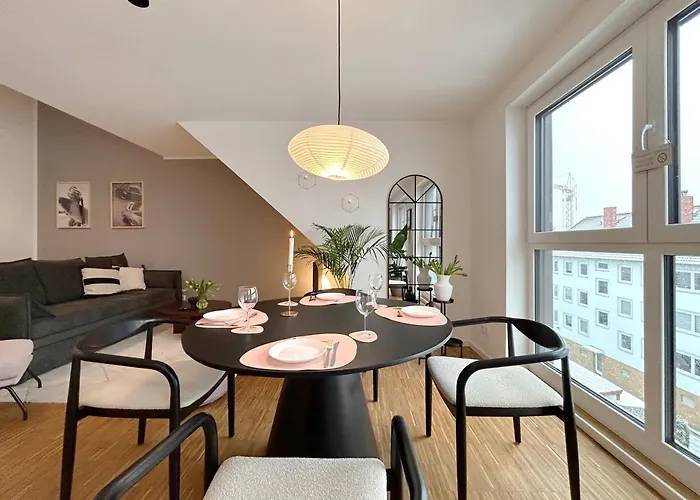 Neues Modernes Dachgeschossloft Naehe Zentrum Uni Messe Appartement Hanovre