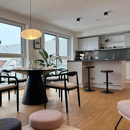 Apartament Neues Modernes Dachgeschossloft Naehe Zentrum Uni Messe