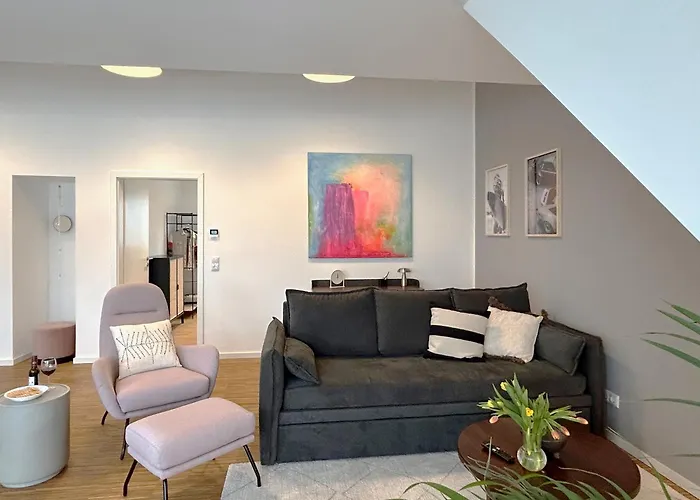 Apartment Neues Modernes Dachgeschossloft Naehe Zentrum Uni Messe Hannover