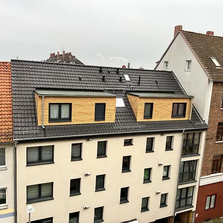 Apartmán Neues Modernes Dachgeschossloft Naehe Zentrum Uni Messe *