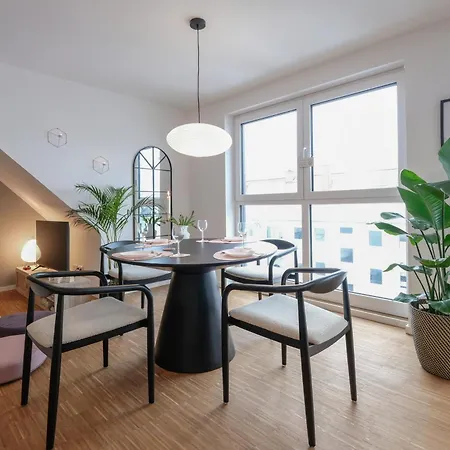 Apartmán Neues Modernes Dachgeschossloft Naehe Zentrum Uni Messe