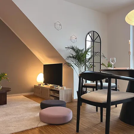 Apartmán Neues Modernes Dachgeschossloft Naehe Zentrum Uni Messe *